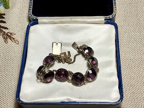 Vintage amethyst glass - a,