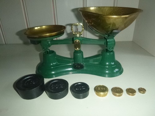 Vintage salter cast iron - no,