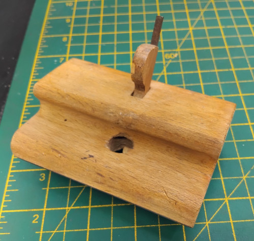 Vintage wooden granny tooth - wooden, granny's