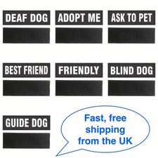 Dog vest patch deaf - vest, blind