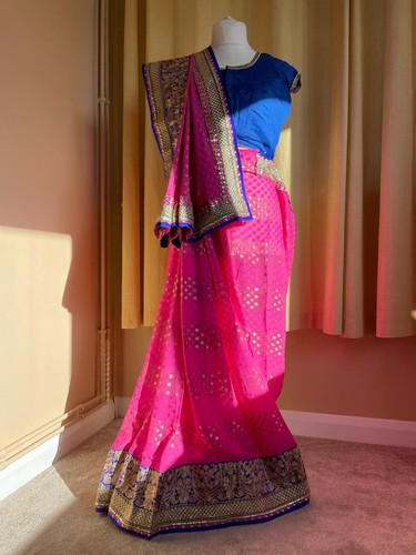 Indian sari pink - indian, and