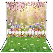 Spring Backdrop Spring Flowers