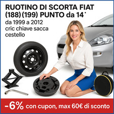 Spare Wheel For Fiat Punto 14"