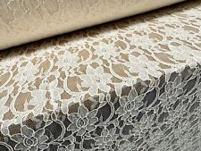 Corded Alencon Lace Fabric