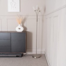 Standard Floor Lamp Free Standing Reading Living Room Lounge Light LED Bulb 3way