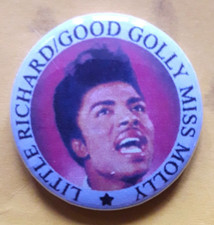 25mm Badge of Little Richard