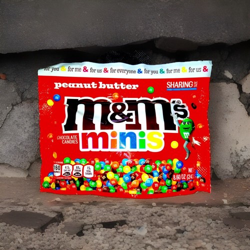 243 bag minis peanut - minis,