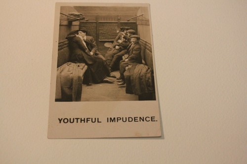 Youthful impudence railway - impudence, (railway