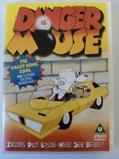 DVD Danger Mouse-The Great Bone Idol. TV Series. Penfold. Baron Greenback