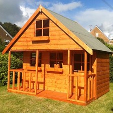 Children wooden playhouse - wooden,