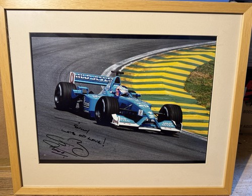 Jenson button hand signed - jenson,