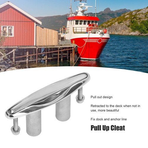 Pull cleat flush - pull, boat