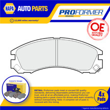 Brake pads set fits mitsubishi - set,
