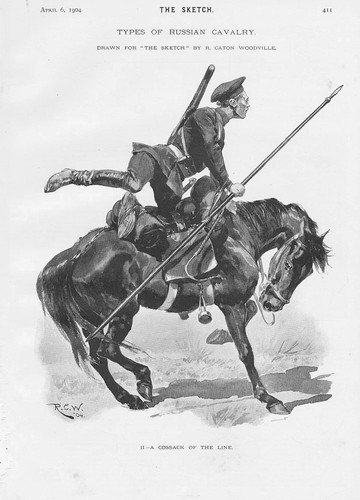 Russian cavalry caton - cavalry, by