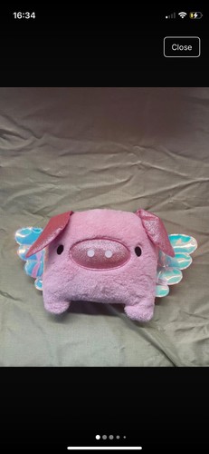 Claire winged pig pillow - winged,