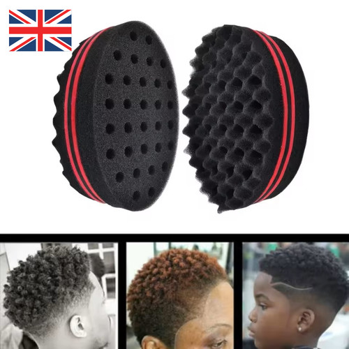 Wave barber sponge - barber,