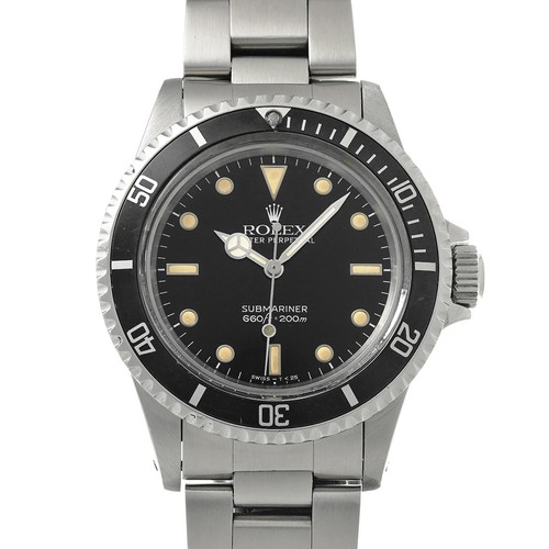 Rolex submariner 5513 black - rolex,