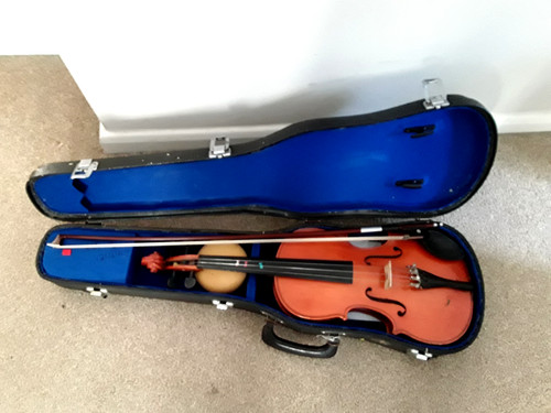 Length violin 57 5cms - violin, (57.5cms