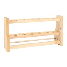 Wooden Test Tube Rack Storage