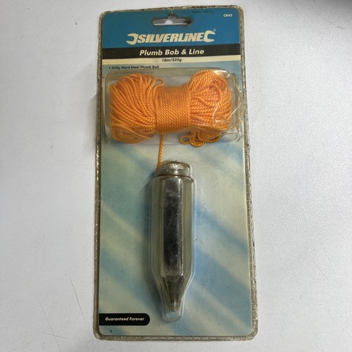 Silverline plumb bob line - &,