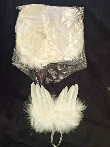 White feather decorations pack - feather,