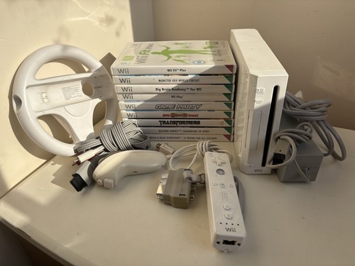 Nintendo wii white console - nintendo,