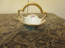 Vintage Limoges GREEN Floral