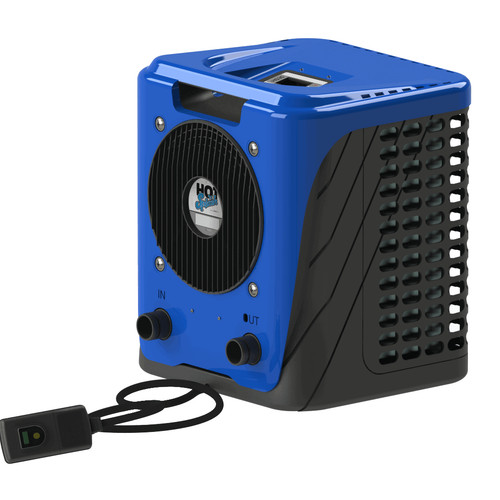 Pool heat pump hot - pump, splash