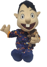 HAVEN HOLIDAYS DJ NAUGHT NED IN PYJAMAS & TEDDY PLUSH 13"CUDDLY SOFT TOY TEDDY