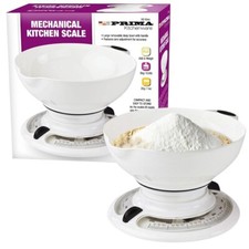 NEW 3KG RETRO KITCHEN SCALE WEIGHING FOOD WEIGHT BOWL MECHANICAL BAKING VINTAGE