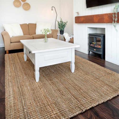 Natural jute rugs - rugs, large