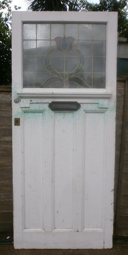 Antique 1930s stained glass - antique,
