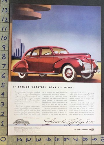 1939 lincoln zephyr door - 1939,