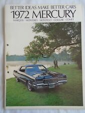 Mercury range brochure 1972