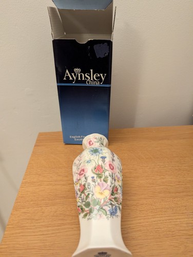 Aynsley wild tudor bud vase - tudor,