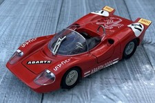 POLITOYS/POLISTIL ABARTH 2000 SPORT TIPO QUATTRO FARI 1:25 VINTAGE 1967 DIECAST