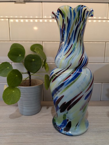 Murano italian glass blue - murano,