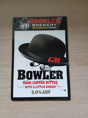 Growler brewery bowler beer - growler,