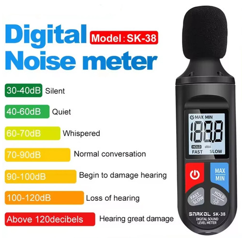 Digital sound level meter - sound,