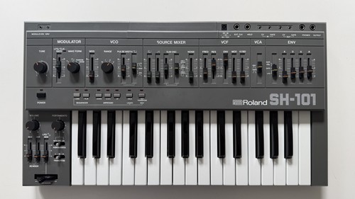 Roland sh101 vintage analogue - roland,