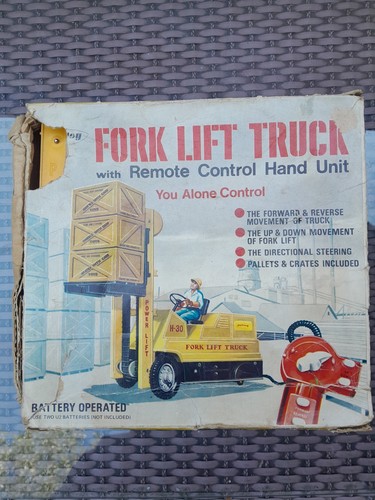 Vintage palitoy fork lift - palitoy,