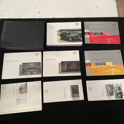 Audi owners manual pack - a3,