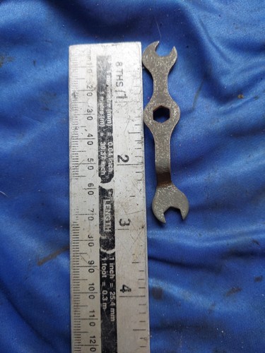 Meccano spanner square part - spanner,