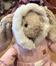 Jellycat Bashful Bunny Snow Suit *NEW* with Tags