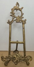 Vntg 14" Cast Brass Display