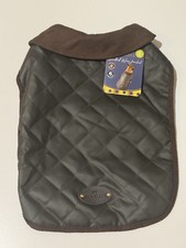 Quilted Wax Dog Coat Size S