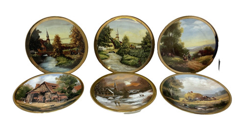 Vintage wall plates - vintage,