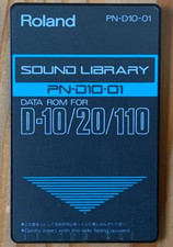 Roland PN-D10-01 Sound Library