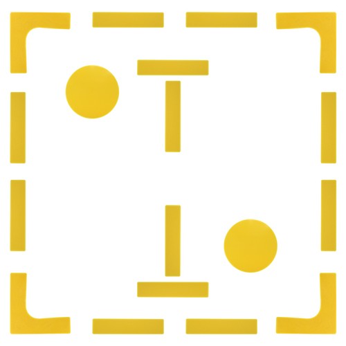 Court line marker kit - line,