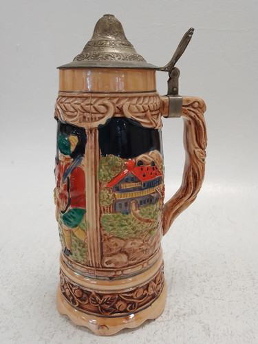 Vintage german style - style, lidded